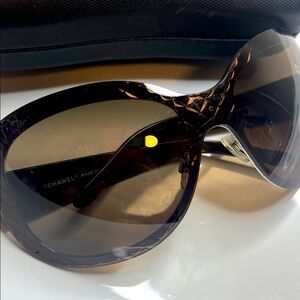 CHANEL Women's Brown Sunglasses